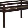 DHP DA8377-E Milton Twin, Espresso Loft Bed - 1