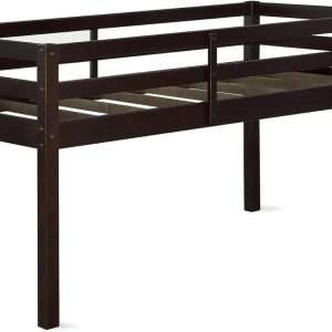 DHP DA8377-E Milton Twin, Espresso Loft Bed - 1