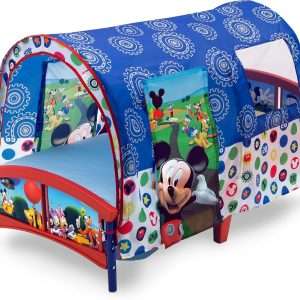Delta Children Toddler Tent Bed, Disney Mickey Mouse - 1