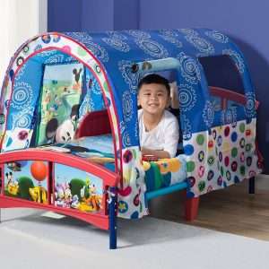 Delta Children Toddler Tent Bed, Disney Mickey Mouse - 2