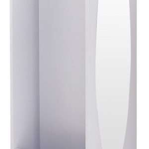 Guidecraft Rotating Dress Up Storage - Gray - Kids' Clothes and Costume Wardrobe with 2 Mirrors, Trays & Hooks for Toddlers - Armoire with Shelves, Bedroom Organizer - 6