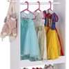 UTEX Kid’s See and Store Dress-up Center, Costume Closet for Kids, Open Hanging Armoire Closet, Pretend Storage Kids, Costume Dresser for Kids Bedroom(White) - 1