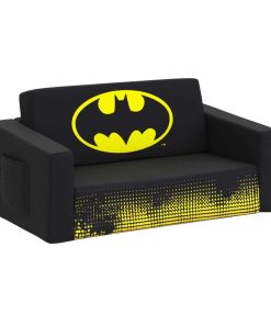 Batman Cozee Flip-Out Sofa - 2-in-1 Convertible Sofa to Lounger for Kids by Delta Children - 1