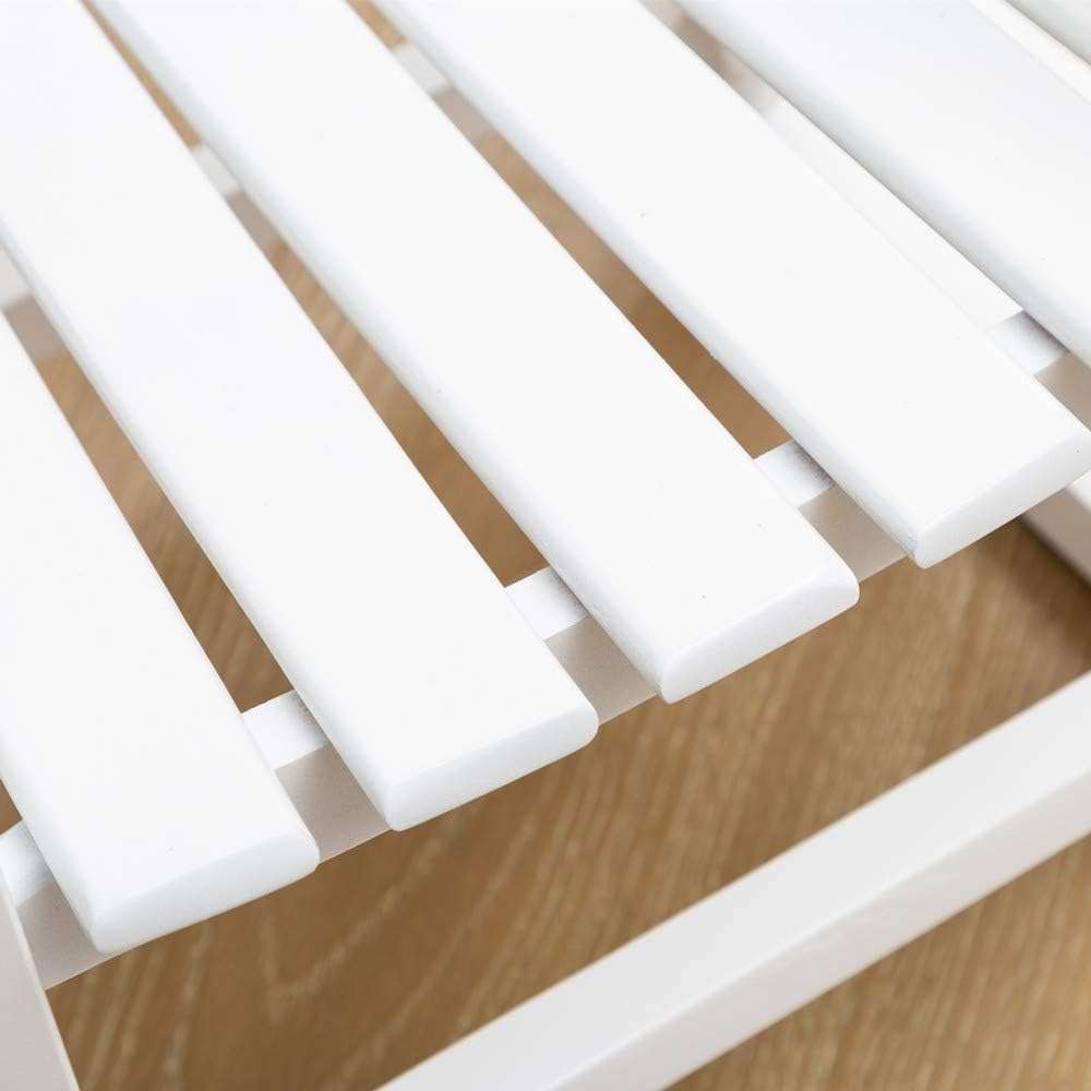 Kid's Patio Rocking Chair, Small Indoor-Outdoor Rocker for Children Ages 3-6, Perfect for Porch, Balcony and Lawn, White - 5