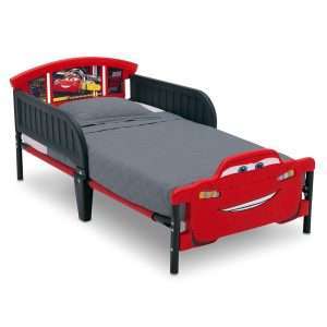 Delta Children 3D-Footboard Toddler Bed, Disney-Pixar Cars 3 - 1
