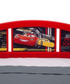 Delta Children 3D-Footboard Toddler Bed, Disney-Pixar Cars 3 - 5