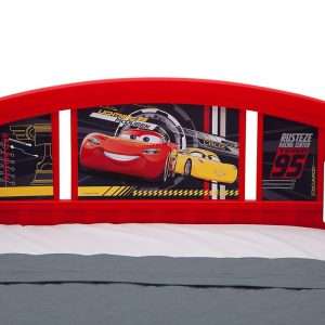 Delta Children 3D-Footboard Toddler Bed, Disney-Pixar Cars 3 - 5