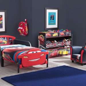 Delta Children 3D-Footboard Toddler Bed, Disney-Pixar Cars 3 - 6