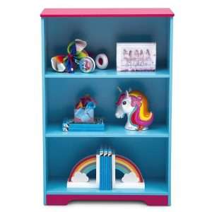 Delta Children Deluxe 3-Shelf Bookcase - Ideal for Books, Decor, Homeschooling & More, JoJo Siwa - 7