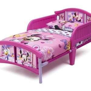 Delta Children Plastic Toddler Bed, Disney Minnie Mouse - 2
