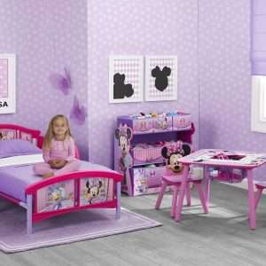 Delta Children Plastic Toddler Bed, Disney Minnie Mouse - 3