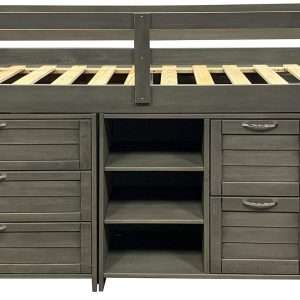 Donco Kids Louvered Low Loft, Twin - 3