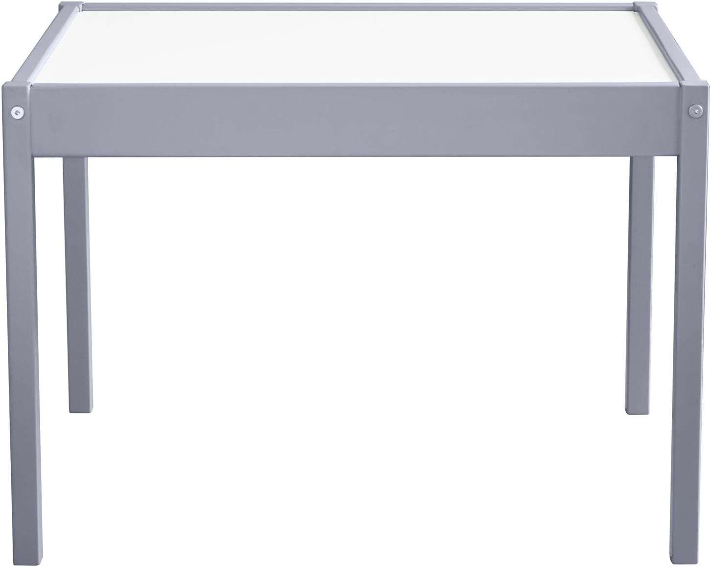 Baby Relax Hunter 3 Piece Kiddy Table and Chair Set, Gray - 8