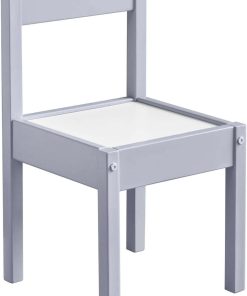 Baby Relax Hunter 3 Piece Kiddy Table and Chair Set, Gray - 9