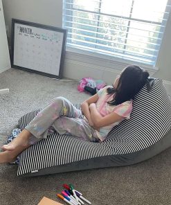 Bchway Stuffed Animal Storage Bean Bag Chair - 53 Extra Large Beanbag Cover for Kids and Adults, Plush Toys Holder and Organizer for Boys and Girls - 7