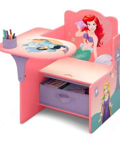 Delta Children Chair Desk with Storage Bin, Disney Princess - 3