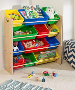 Honey-Can-Do Kids Toy Organizer and Storage Bins, Natural-Primary - 10