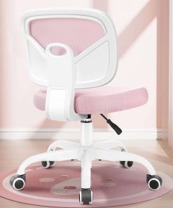 Primy Kids Desk Chair, Pink Study Chair for Boys Girls with Height Adjustable, Swivel Mesh Task Student Chairs for 4-12, Growing Teen Office Chair for Home-School-Office - 1