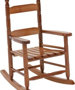 Woodlawn&Home, 881338, Classic Child's Porch Rocker, Natural Oak - 2