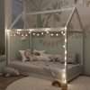 Merax Wood House Bed,Toddler Bed with Wood Slats,No Box Spring Needed, White - 1
