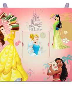 Kids Table and Chair Set with Storage (2 Chairs Included) - Ideal for Arts & Crafts, Snack Time, Homeschooling, Homework & More, Disney Princess - 7