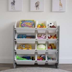 Humble-Crew-Grey-White-Kids-Toy-Organizer-with-12-Storage-Bins-Toddler-2