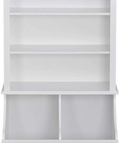 UTEX Kids Toy Storage, Kids Bookshelf and Toy Organizer Cabinet, Kids Bookcase with Blackboard and Cubbies, Open Kids Bookshelves Display Stand for Toddlers, White - 8