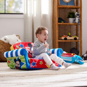 MARSHMALLOW Furniture, Children's 2-in-1 Flip Open Foam Compressed Sofa, Disney’s Mickey Mouse - 10