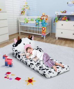 Toddler Chair Kids Sofa - Toddler Sofa Kids Couch Fold Out, 2 in 1 Flip Out Couch and Mini Sofa for Girls and Boys, Baby Couch for 1-4 Year Olds - Cute and Comfy Baby Sofa - 6