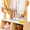 Tree Kids Dress Up Rack, Dress Up Storage for Toddlers, Kids' Costume Organizer Center with Storage Cabinet, Suitable for Kids Room, Living Room, Playroom and Daycare Centers. - 1