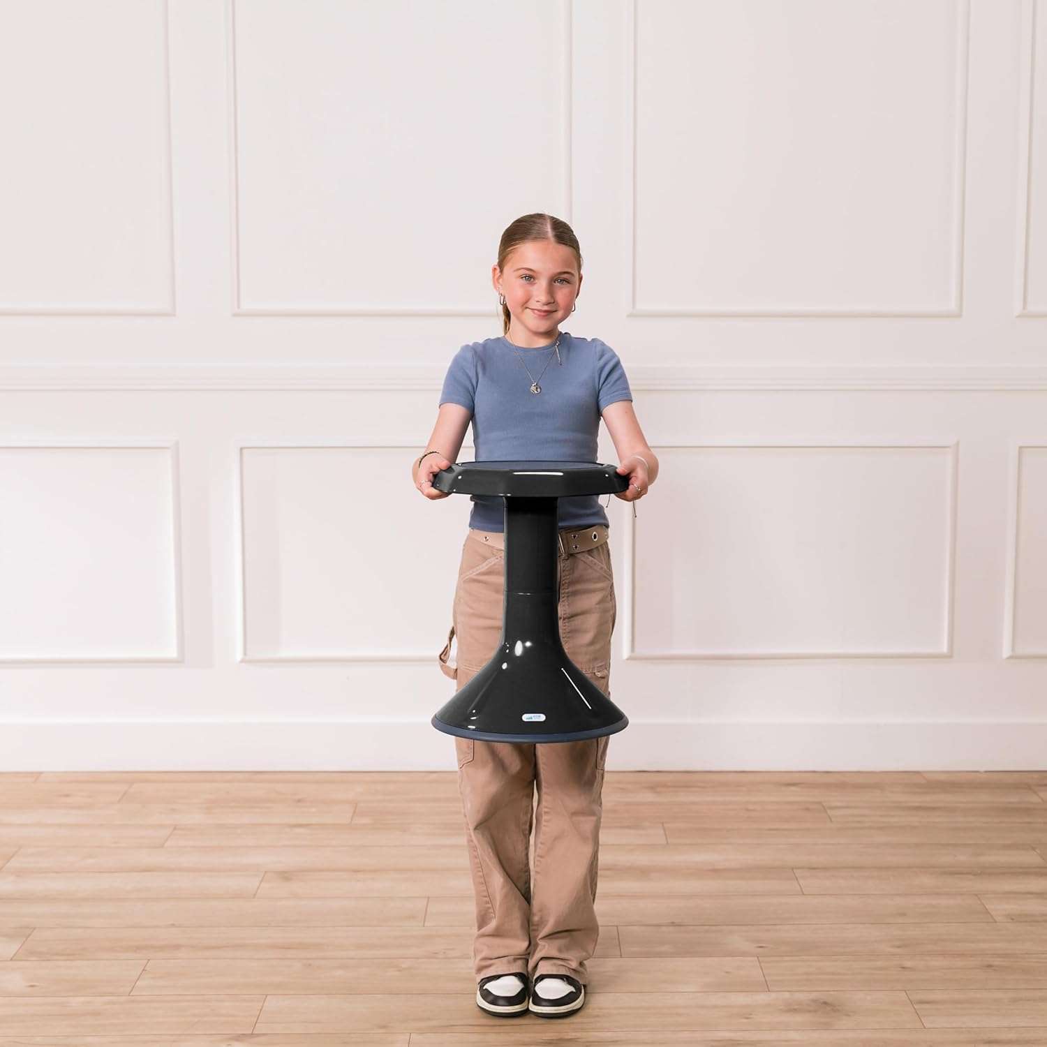 ECR4Kids ACE Active Core Engagement Wobble Stool, 18-Inch Seat Height, Flexible Seating, Black - 9