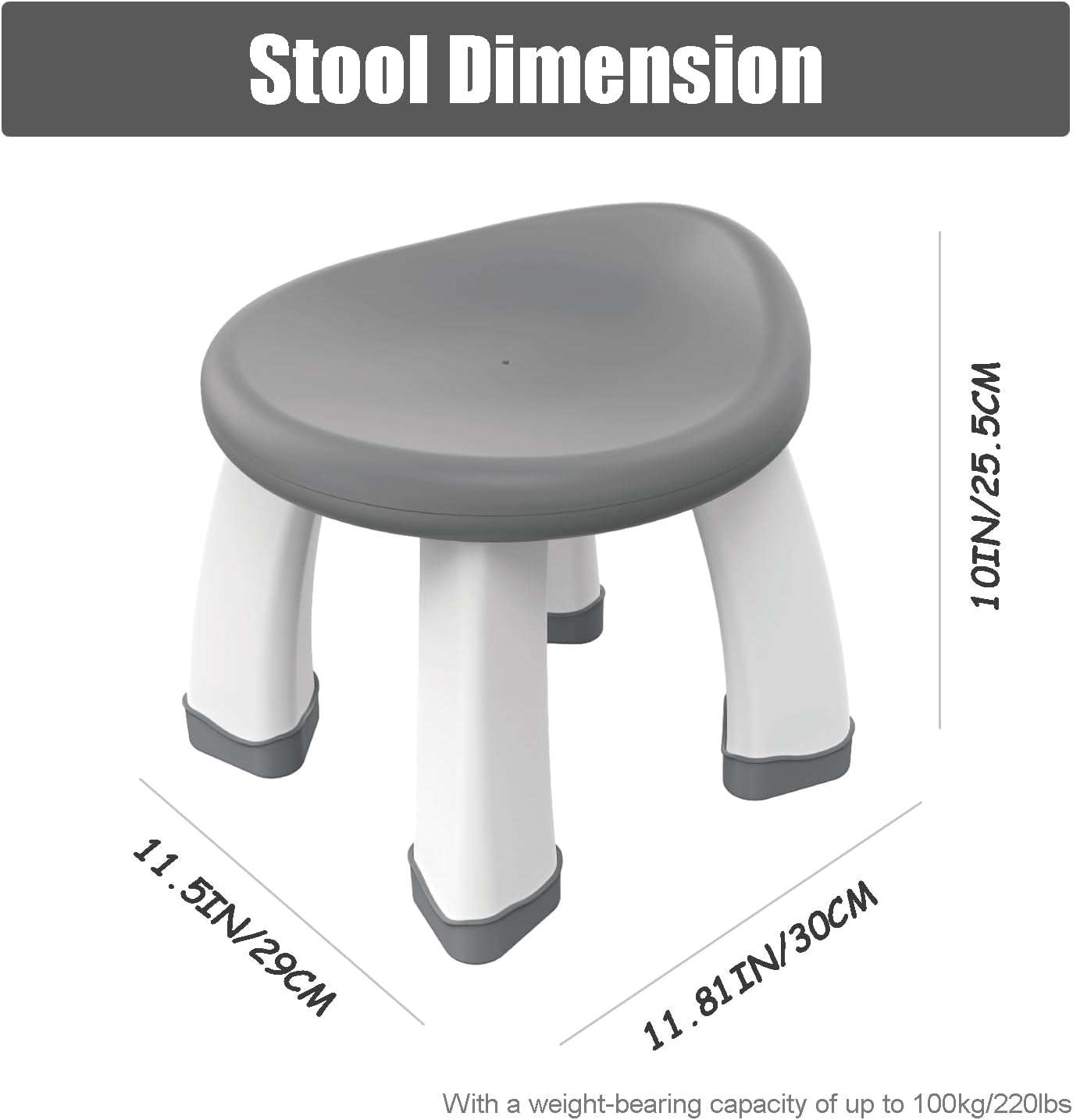 Pairez Toys Round Activity Chair for Toddlers, Non-Slip Plastic Kids Stool, Ergonomic Design & Sturdy Children Chair & Seat, for All Ages - 5