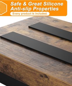 2 Step Wooden Step Stools for Adults Kids, Heavy Duty Stepping Stools Wooden Bed Step Stools for High Beds, Non-Slip 2 Bedside Foot Stool with 500 Lbs Capacity, Kitchen, Bed, RVS Step, Rustic Brown - 3