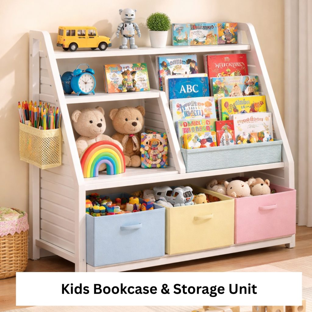 Kids Bookcase & Storage Unit