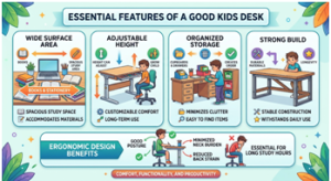 Best Kids Desk for Homework and Study