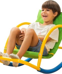 Calming Sensory Rocking Chair for Kids – Balance Seat for Focus, Relaxation & Play - Indoor Outdoor Therapy Chair for Autism, ADHD & Active Kids - 1