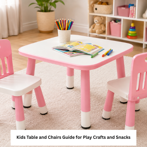 Kids Table and Chairs Guide for Play Crafts and Snacks