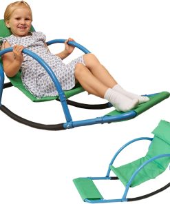 ODOXIA Kids Sensory Rocking Chair - Sensory Floor Rocker - Special Needs Chair for Child - Calm Down Autism Equipment, Ages Toddler, Teeter, Totter - 1