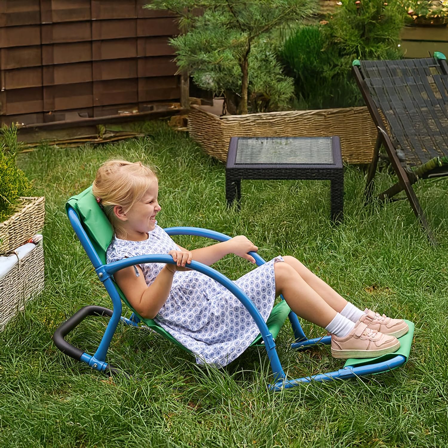 ODOXIA Kids Sensory Rocking Chair | Sensory Floor Rocker | Special Needs Chair for Child | Calm Down Autism Equipment, Ages Toddler, Teeter, Totter - Image 8