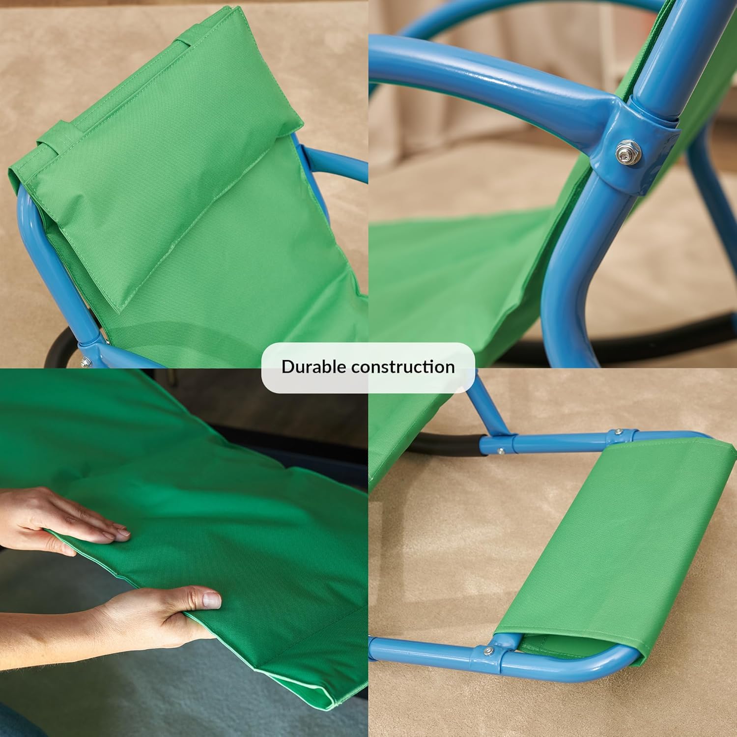 ODOXIA Kids Sensory Rocking Chair | Sensory Floor Rocker | Special Needs Chair for Child | Calm Down Autism Equipment, Ages Toddler, Teeter, Totter - Image 5
