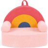 Costzon Kids Couch, Comfy Toddler Soft Sofa Chair with Fleece Fabric Cover, Kids Furniture for Playroom, Children Reading Armchair for Boys & Girls Gifts Aged 3+ - 1