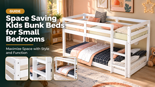 Space Saving Kids Bunk Beds for Small Bedrooms
